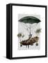 Diligenza and Flying Creatures-Fab Funky-Framed Stretched Canvas