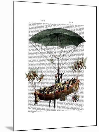 Diligenza and Flying Creatures-Fab Funky-Mounted Art Print