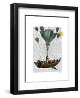 Diligenza Per La Luna-Fab Funky-Framed Art Print