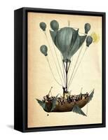 Diligenza Per La Luna-Fab Funky-Framed Stretched Canvas