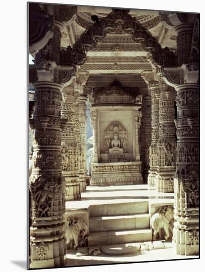 Dillawara Temple, Mount Abu, Rajasthan State, India-John Henry Claude Wilson-Mounted Photographic Print