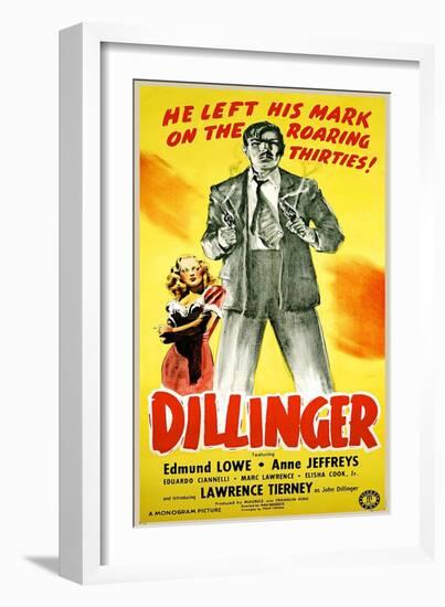 Dillinger, 1934-null-Framed Art Print