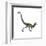 Dilong Dinosaur Roaring-Stocktrek Images-Framed Art Print