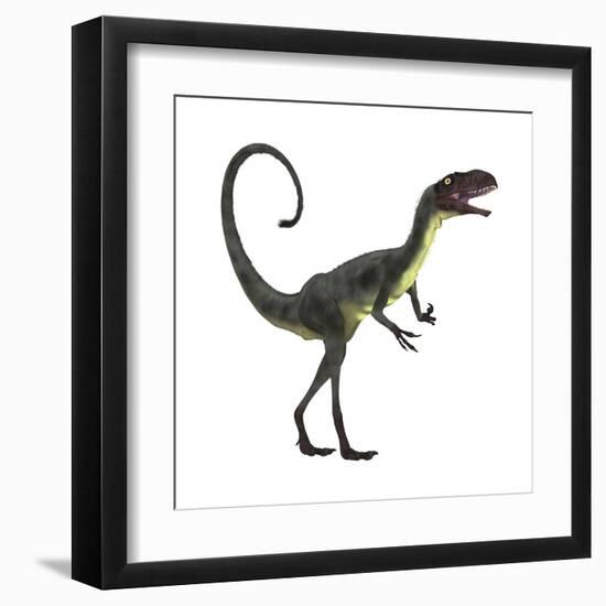 Dilong Dinosaur-Stocktrek Images-Framed Art Print