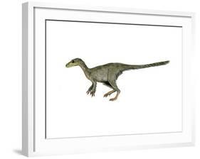 Dilong Paradoxus Dinosaur-null-Framed Art Print