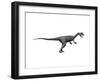 Dilophosaurus Dinosaur-null-Framed Art Print