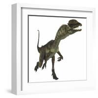 Dilophosaurus Dinosaur-Stocktrek Images-Framed Art Print