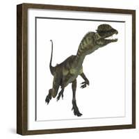 Dilophosaurus Dinosaur-Stocktrek Images-Framed Art Print