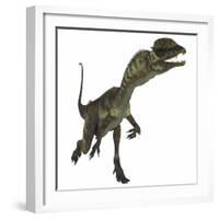 Dilophosaurus Dinosaur-Stocktrek Images-Framed Art Print