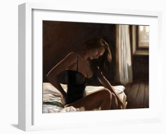 Dim Light-John Silver-Framed Art Print