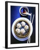 Dim Sum in Bamboo Steamer (China)-Dorota & Bogdan Bialy-Framed Photographic Print