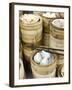 Dim Sum Preparation in a Restaurant Kitchen in Hong Kong, China (Pr)-Gavin Hellier-Framed Photographic Print