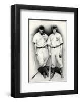 Dimaggio and Gehrig-Allen Friedlander-Framed Premium Giclee Print