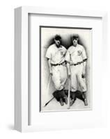 Dimaggio and Gehrig-Allen Friedlander-Framed Premium Giclee Print