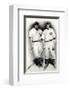 Dimaggio and Gehrig-Allen Friedlander-Framed Premium Giclee Print