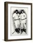 Dimaggio and Gehrig-Allen Friedlander-Framed Premium Giclee Print