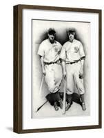 Dimaggio and Gehrig-Allen Friedlander-Framed Premium Giclee Print