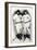 Dimaggio and Gehrig-Allen Friedlander-Framed Premium Giclee Print