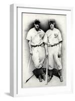 Dimaggio and Gehrig-Allen Friedlander-Framed Premium Giclee Print