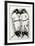 Dimaggio and Gehrig-Allen Friedlander-Framed Premium Giclee Print