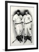 Dimaggio and Gehrig-Allen Friedlander-Framed Premium Giclee Print