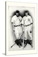 Dimaggio and Gehrig-Allen Friedlander-Stretched Canvas