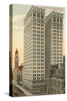 Dime Savings Bank Building, Detroit, Michigan-null-Stretched Canvas