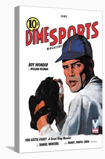 Dime Sports: Boy Wonder-null-Stretched Canvas