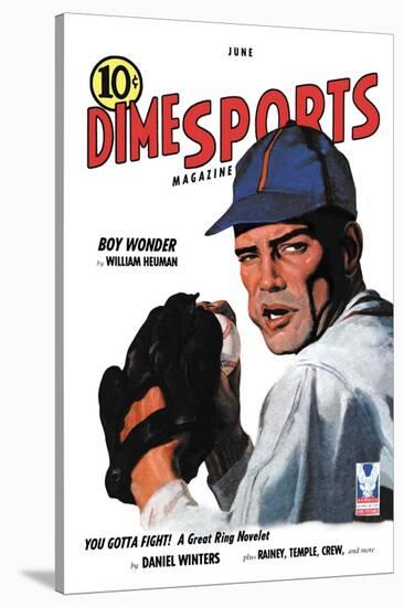 Dime Sports: Boy Wonder-null-Stretched Canvas