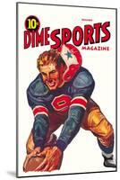 Dime Sports Magazine-null-Mounted Art Print