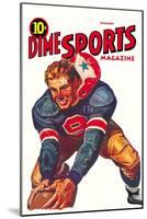 Dime Sports Magazine-null-Mounted Art Print