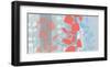 Dimensional Leaves-Jan Weiss-Framed Art Print