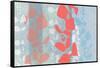 Dimensional Leaves-Jan Weiss-Framed Stretched Canvas