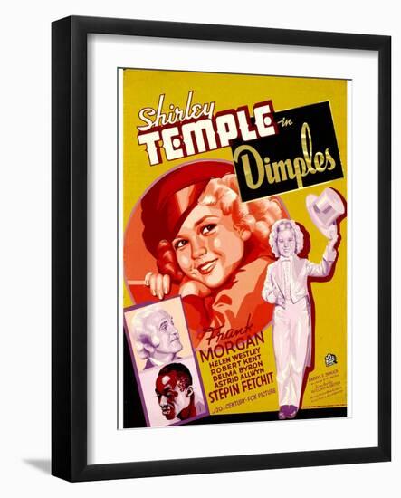 Dimples, 1936-null-Framed Art Print