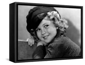 Dimples, Shirley Temple, 1936-null-Framed Stretched Canvas