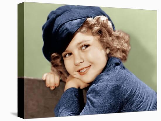 Dimples, Shirley Temple, 1936-null-Stretched Canvas