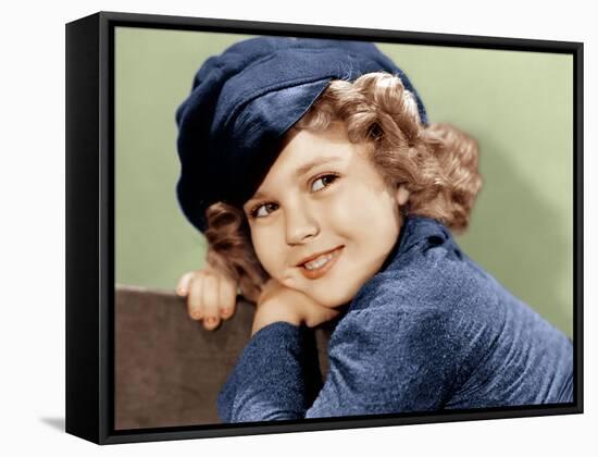 Dimples, Shirley Temple, 1936-null-Framed Stretched Canvas