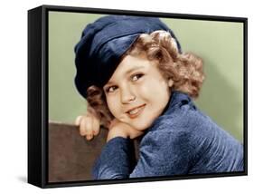 Dimples, Shirley Temple, 1936-null-Framed Stretched Canvas