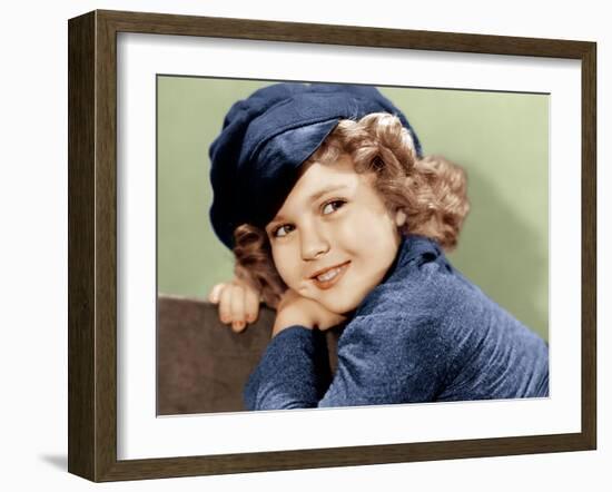 Dimples, Shirley Temple, 1936-null-Framed Photo