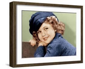 Dimples, Shirley Temple, 1936-null-Framed Photo