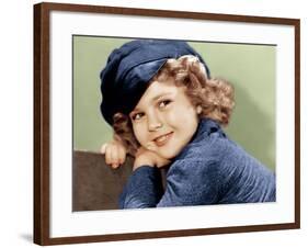 Dimples, Shirley Temple, 1936-null-Framed Photo