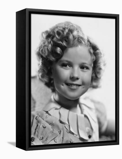 Dimples, Shirley Temple, 1936-null-Framed Stretched Canvas