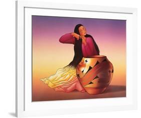 Din� Woman-R^ C^ Gorman-Framed Art Print