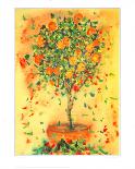 Orange Tree-Dina Cuthbertson-Laminated Art Print