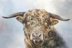 Imperial Bull Elk-Dina Perejogina-Laminated Art Print