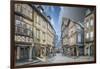 DINAN , place des Merciers.-Philippe Manguin-Framed Photographic Print