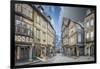 DINAN , place des Merciers.-Philippe Manguin-Framed Photographic Print