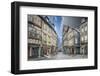 DINAN , place des Merciers.-Philippe Manguin-Framed Photographic Print