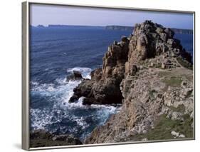 Dinan Point, Crozon Peninsula, Brittany, France-Guy Thouvenin-Framed Photographic Print