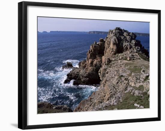 Dinan Point, Crozon Peninsula, Brittany, France-Guy Thouvenin-Framed Photographic Print